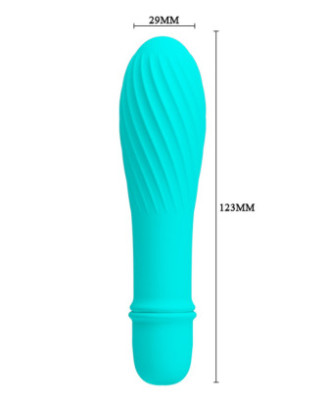 Vibromasseur waterproof Turquoise 